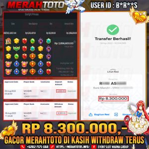 BUKTI-JP-SLOT-MEMBER-MERAHTOTO-Starlight-Princess-08-AGUSTUS-2023