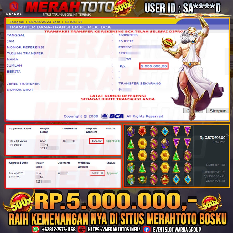 bukti-jp-slot-member-merahtoto-16-september-2023-gates-of-olympus-pragmatic-play