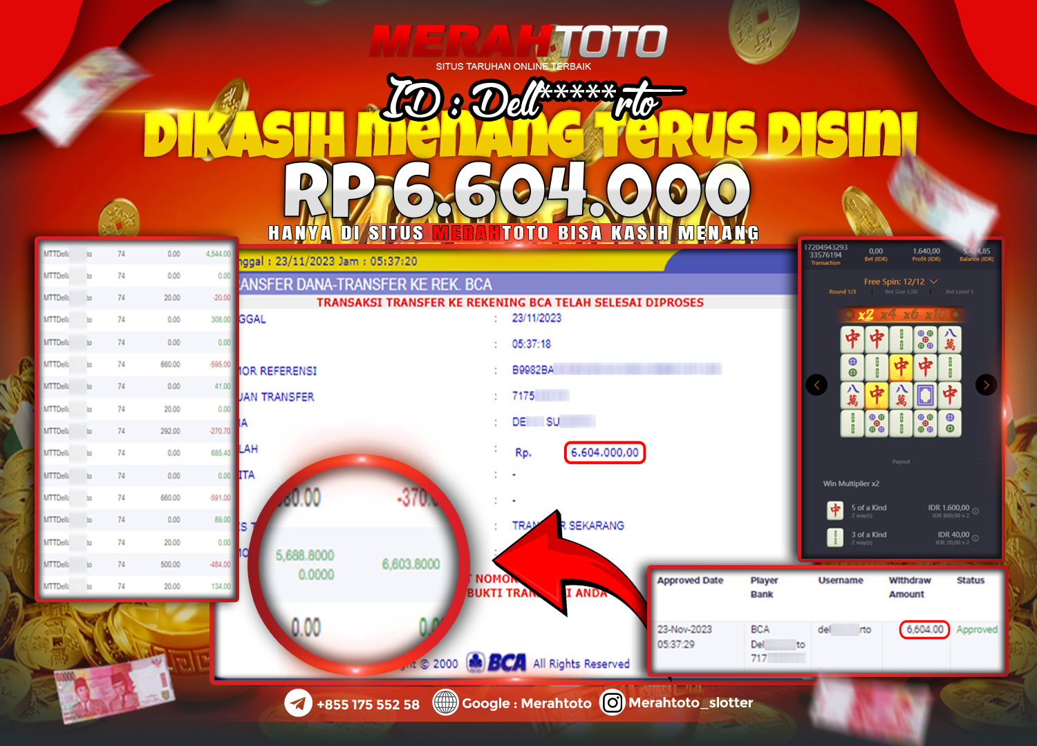 bukti-jp-slot-member-merahtoto-23-november-2023-mahjong-ways-2-pg-slots-2