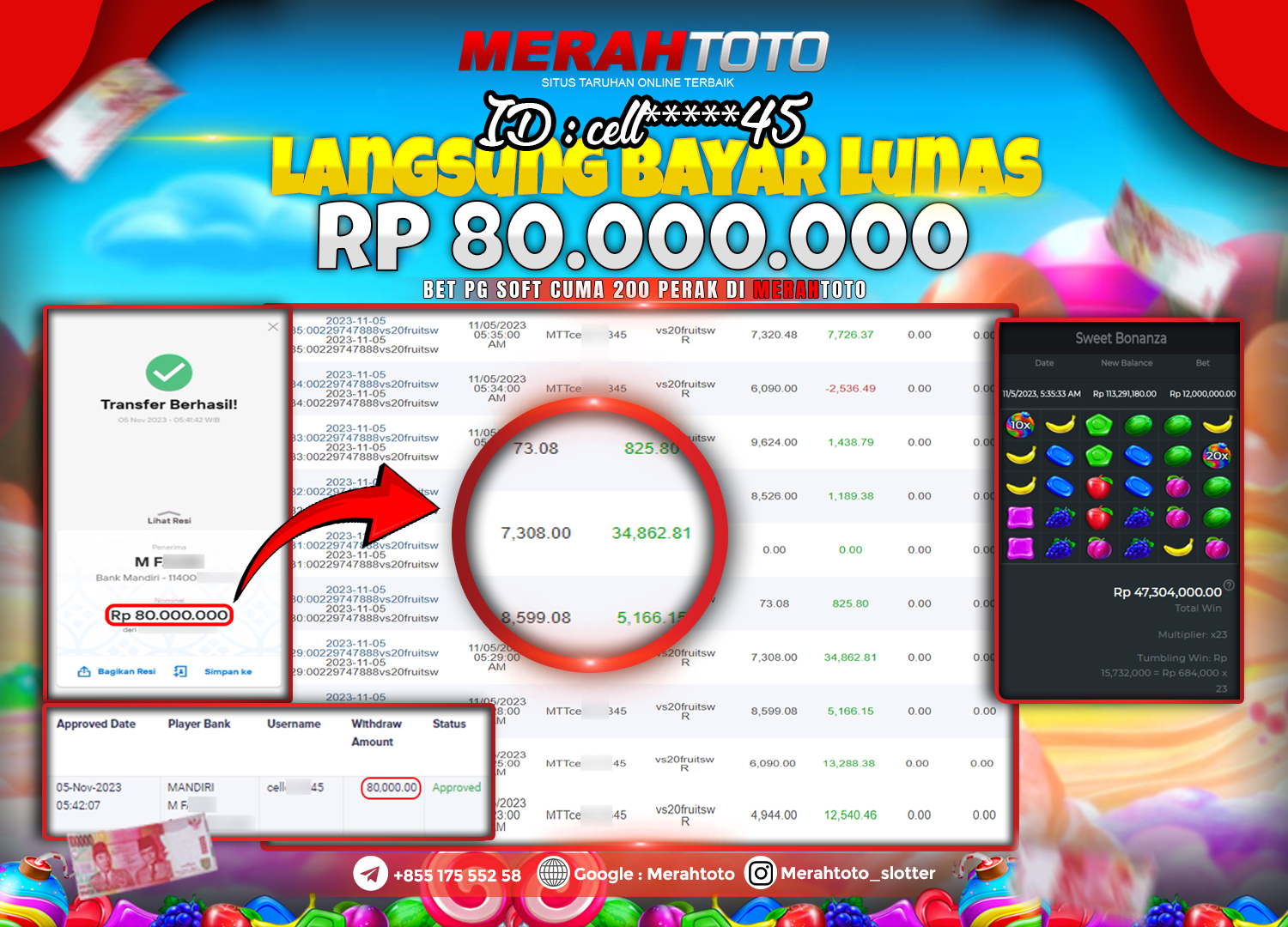 bukti-jp-slot-member-merahtoto-05-november-2023-sweet-bonanza-pragmatic-play