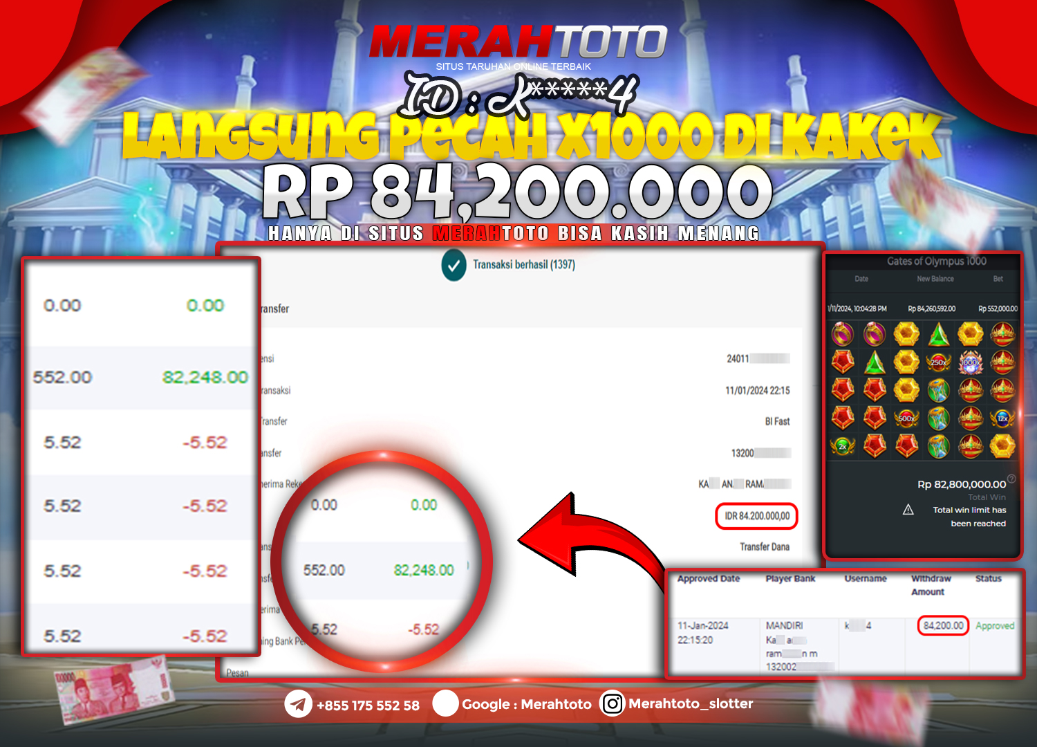 bukti-jp-slot-member-merahtoto-11-januari-2024-gates-of-olympus-1000-pragmatic-play