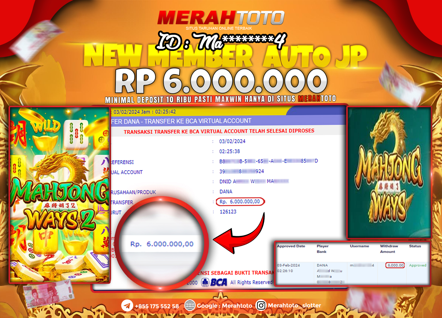 bukti-jp-slot-member-merahtoto-02-february-2024-mahjong-ways-2-pg-slots-2